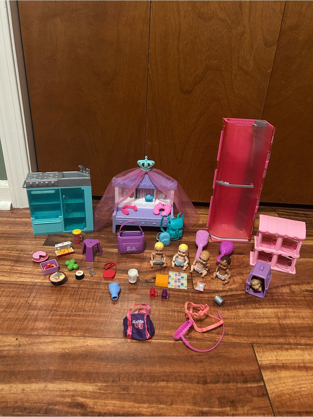 Barbie furniture and accessories bundle